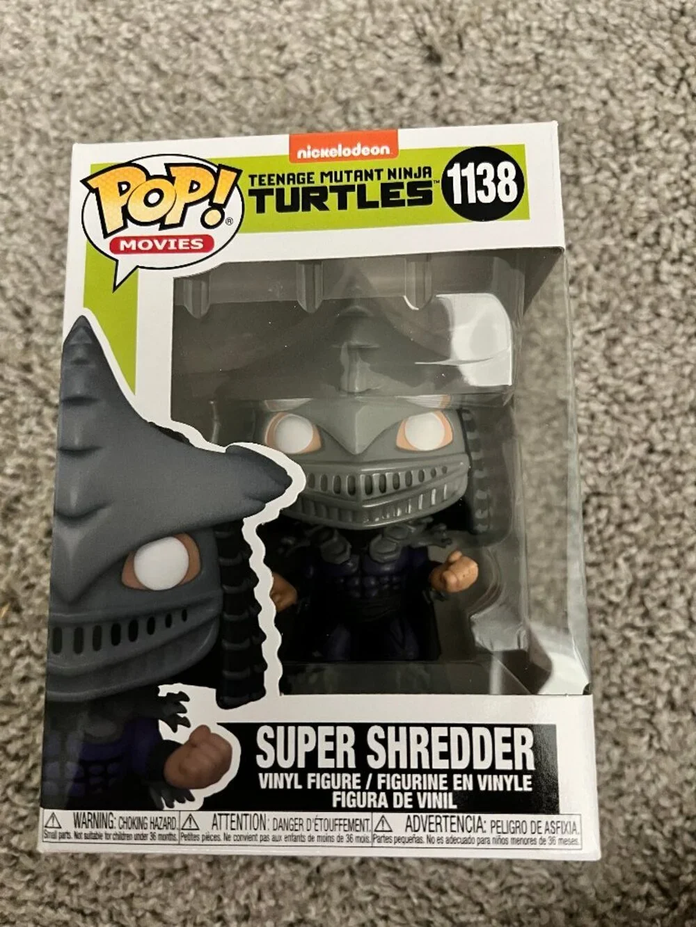 Funko Pop Super Shredder NWT